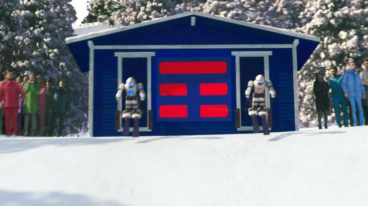Un frame del nuovo spot TimVision