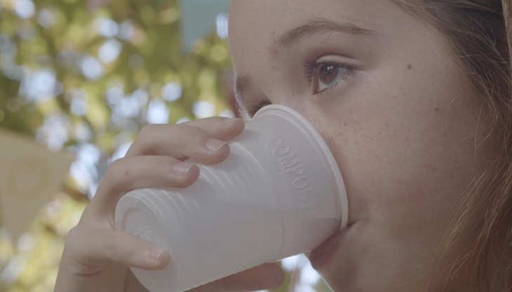 Un frame del nuovo spot BioTable