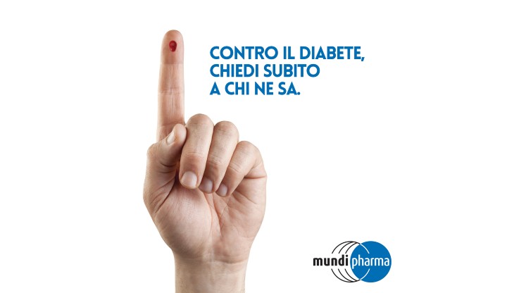 Mundipharma: il visual della campagna "chiedi a chi ne sa"