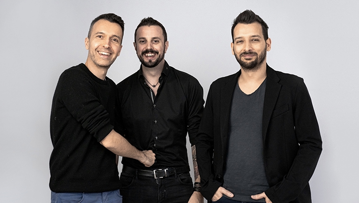 Matteo Cordini, Gabriele Stroppa e Paolo Carravieri