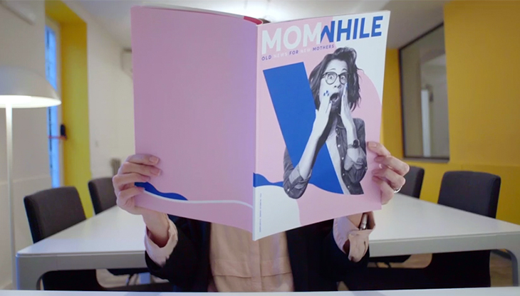 Il magazine Momwhile di TBWA\Italia