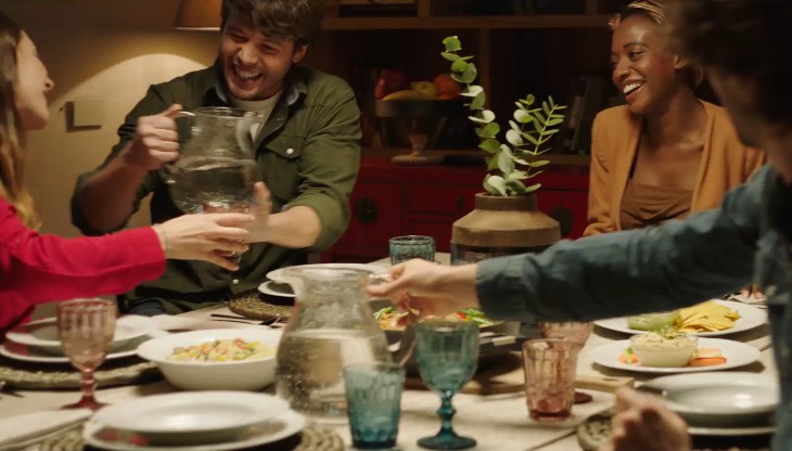 Un'immagine del nuovo spot Tognana