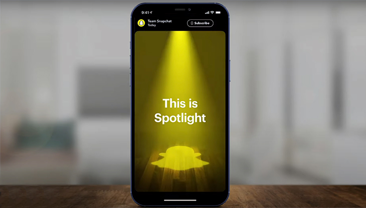 Snapchat lancia la nuova funzione Spotlight