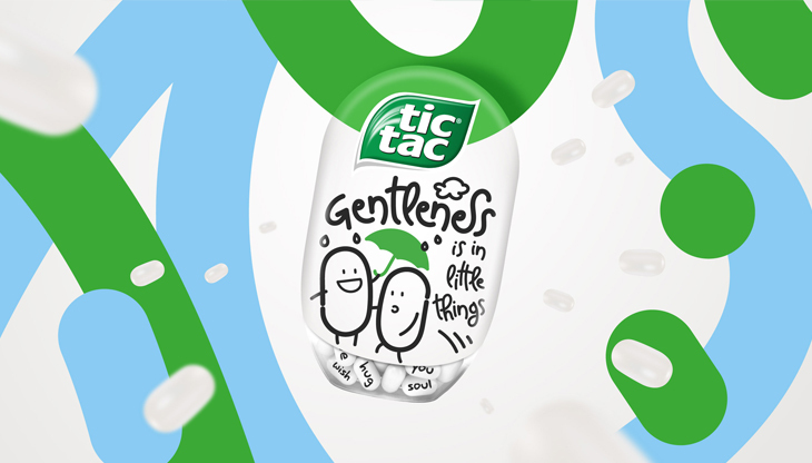 La nuova gamma Tic Tac, sviluppata con l'agenzia Panama