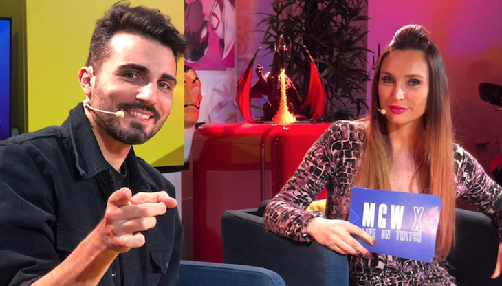 Bryan Ronzani e Giorgia Vecchini, presentatori di MGW-X