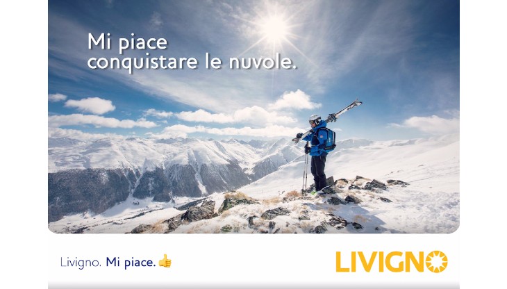 Un soggetto della campagna 'Livigno mi piace'