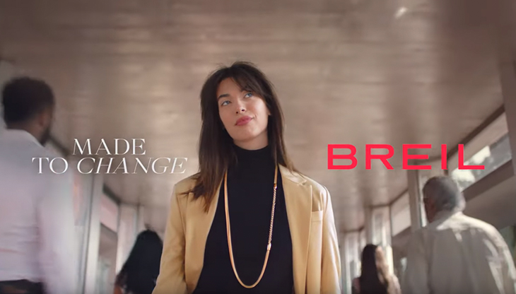 Un'immagine del nuovo spot Breil, firmato Auge