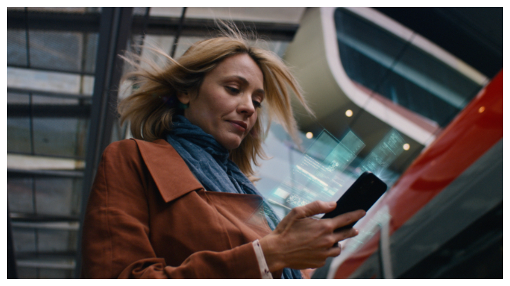 Un frame del nuovo spot di Ferrovie dello Stato