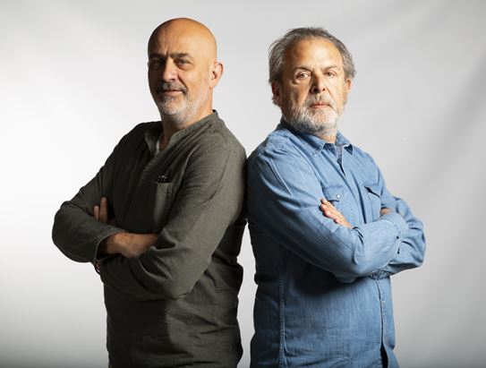 Da sinistra: Carlo Beccatti e Carlo Piazzesi