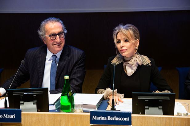 Ernesto Mauri e Marina Berlusconi