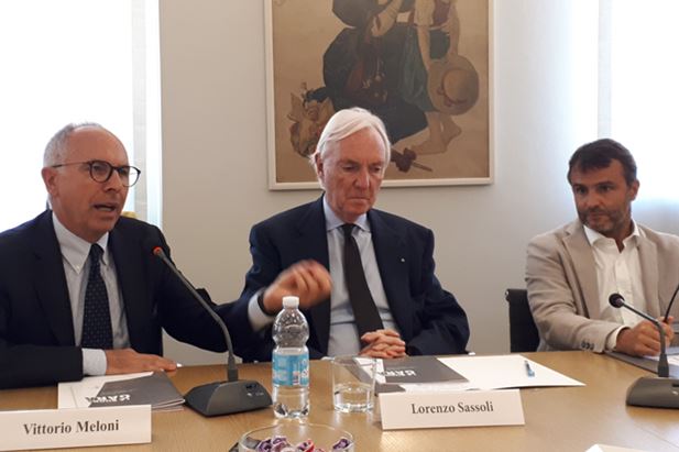 Vittorio Meloni, Lorenzo Sassoli de Bianchi ed Emanuele Nenna 