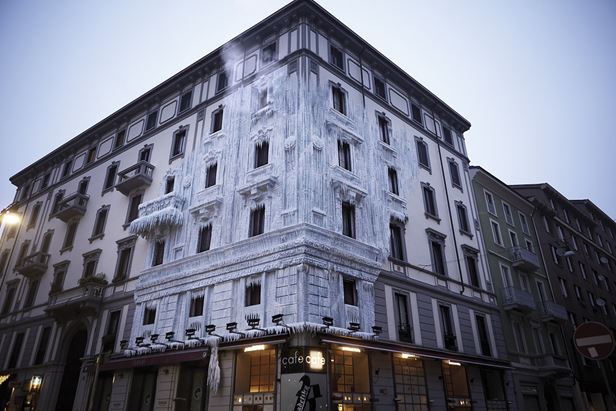 Palazzo Ghiacciato A Milano L Evento Di E On E M C Saatchi
