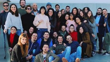 Una parte del team Brainpull
