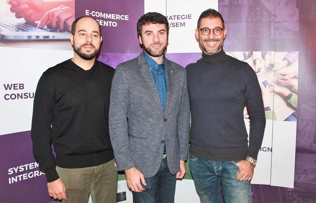 Enrico Falappa (Presidente Tun2U), Fabio Ferretti (CEO Ilbello S.r.l.) e Luca Migliorati (CEO Tun2U)