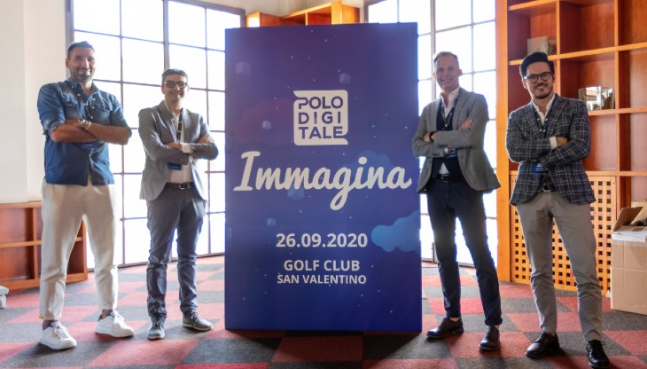 I soci della holding FFH: da sinistra Carmine Caliendo, Marco Martignoni, Nicola Boni e Stefano Torelli