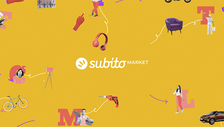 Un frame del nuovo spot Subito