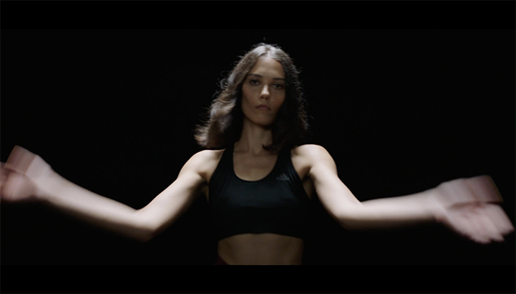 Un frame dello spot "Unstoppable" di Virgin Active Italia