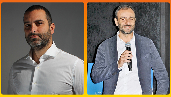 Da sinistra: Francesco Apicella di Evolution ADV e Marco D’Ottavio di Comingsoon.it