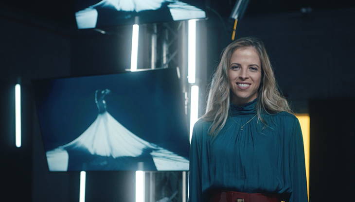 Carolina Kostner nel nuovo spot Janssen Italia contro l'ipertensione arteriosa polmonare