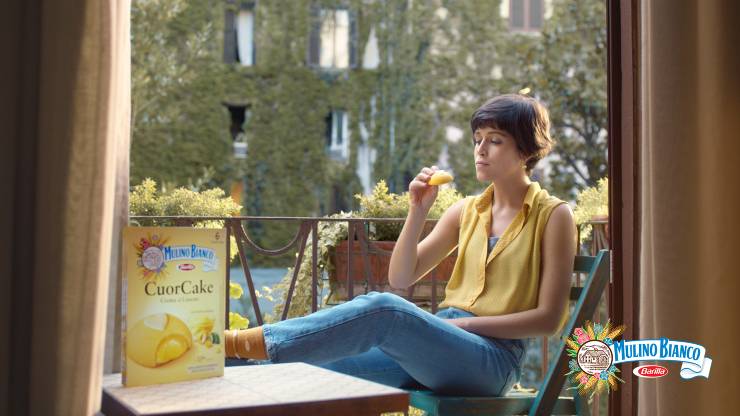 Un immagine del nuovo spot dedicato a CuorCake