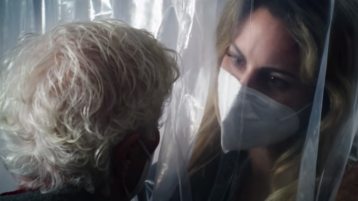 Una scena dello spot