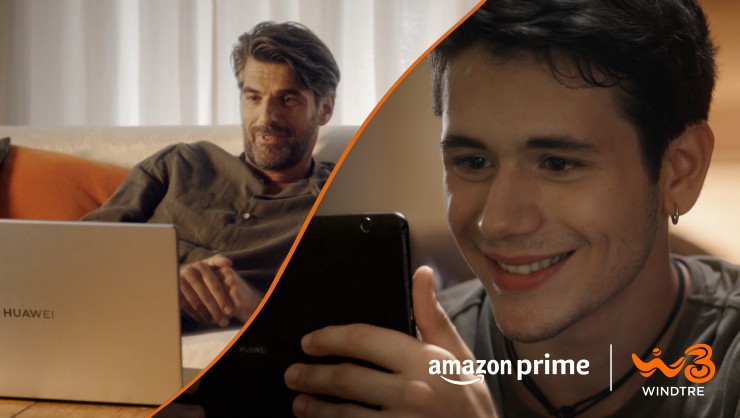 Una scena del nuovo spot WindTre