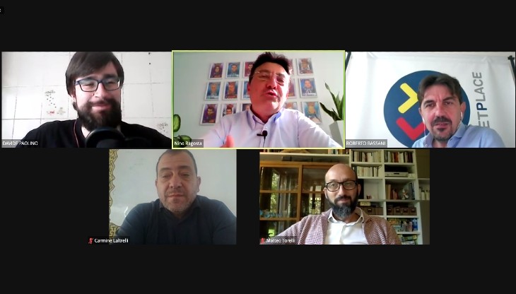 Un momento del webinar