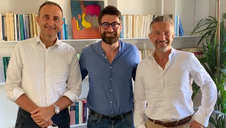 Da sinistra: Andrea Verri, Matteo Manelli e Fabio Regazzoni