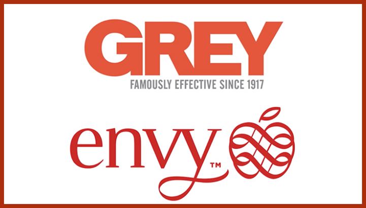 Grey vince la gara per il lancio pubblicitario della mela Envy