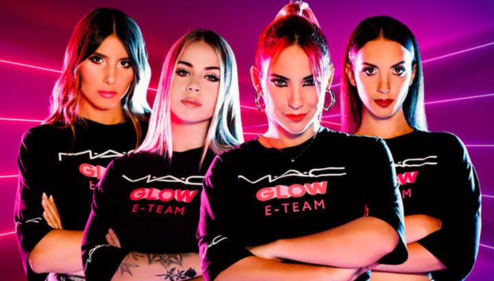 Il MAC Glow e-Team, la prima crew di player tutta al femminile sponsorizzata MAC