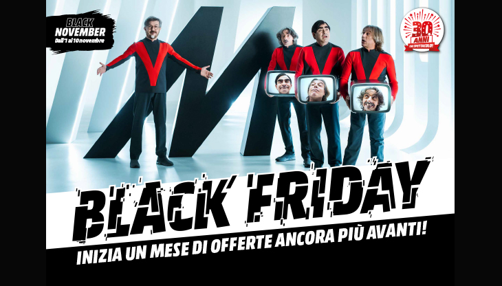 MediaWorld lancia il Black Friday con Elio e le Storie Tese e un nuovo spot