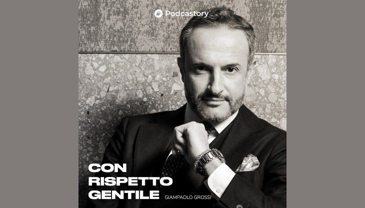Gianpaolo Grossi nella copertina della serie