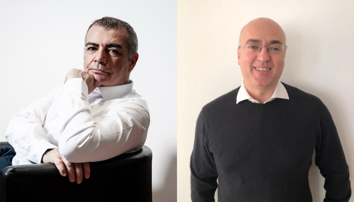 Simone Ranucci Brandimarte, Presidente del Gruppo DigiTouch, e Massimo Leonarda, AD di Purple Ocean