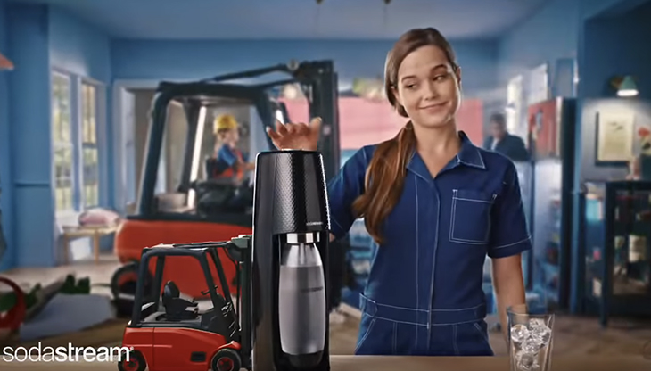 Sodastream torna in tv con un nuovo spot