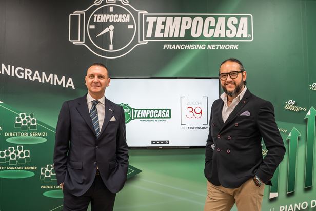 Valerio Vacca di Gruppo Tempocasa e Francesco Manduca del Consorzio Zucchi39