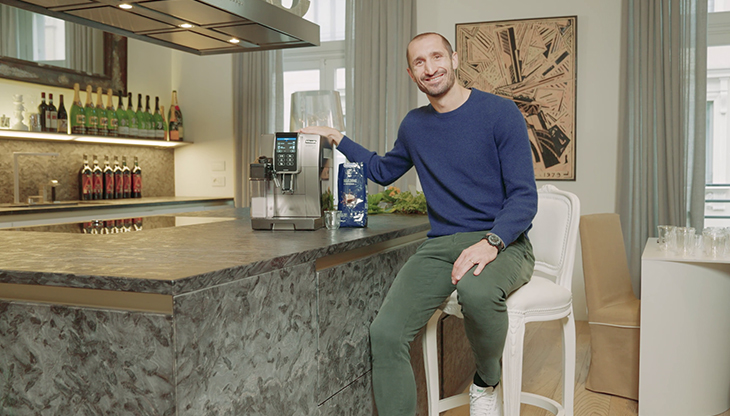 Giorgio Chiellini nuovo testimonial social di De’Longhi 