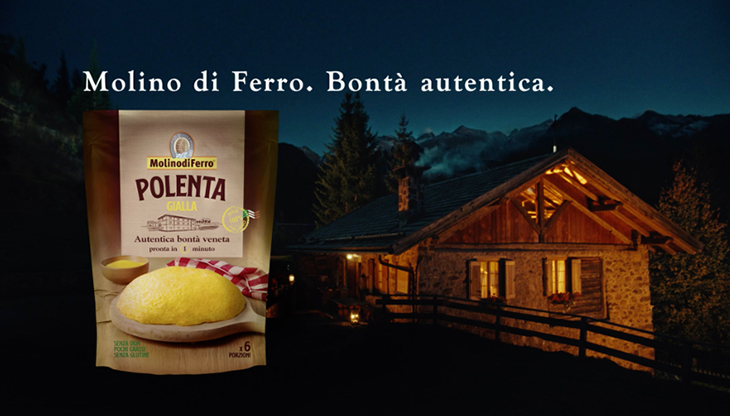 Molino di Ferro va in tv con uno spot dedicato alla Polenta Veneta