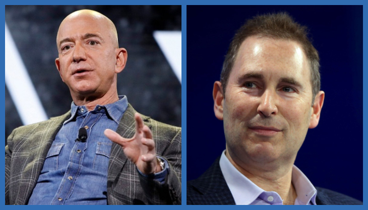 Jeff Bezos e Andy Jassy