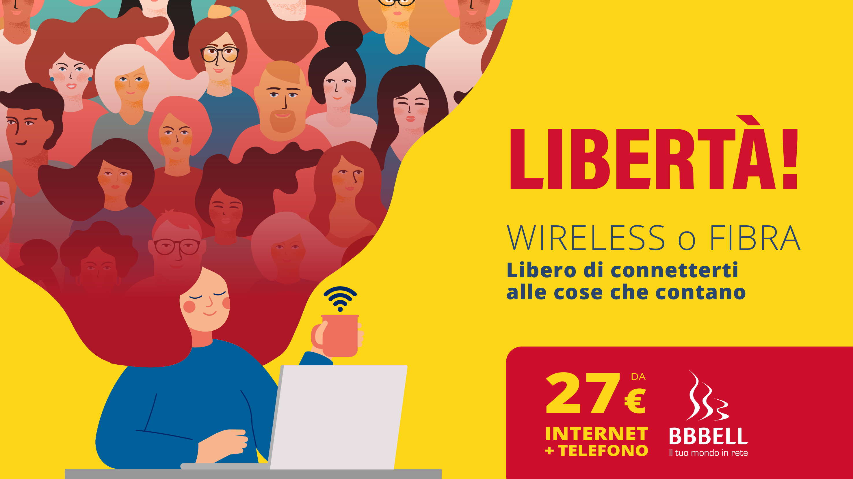 BBBell lancia la nuova campagna pubblicitaria rivolta ai privati