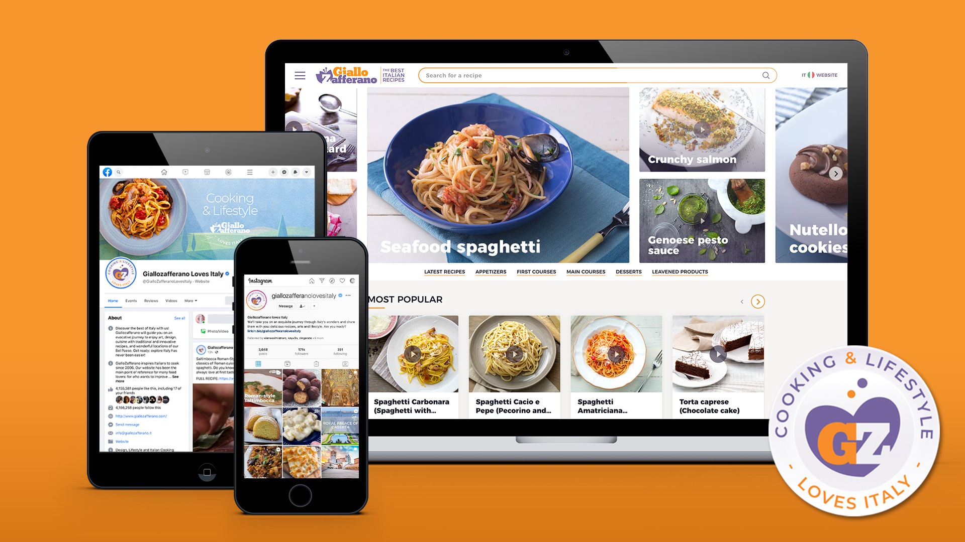 GialloZafferano, debutta la versione internazionale del brand editoriale di cucina