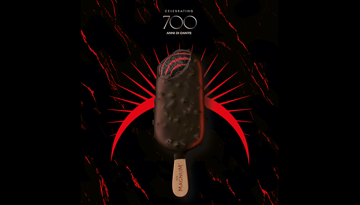 Magnum lancia la nuova limited edition MagnumXDante. Da marzo a scaffale la versione Inferno