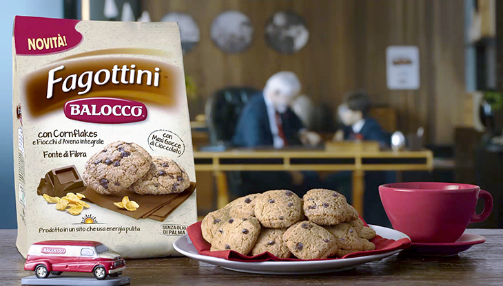 I Fagottini e le Saracene Balocco sono i protagonisti dello spot pianificato in occasione di Sanremo 2021