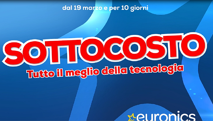Il nuovo Sottocosto di Euronics sarà sostenuto da una campagna multimediale