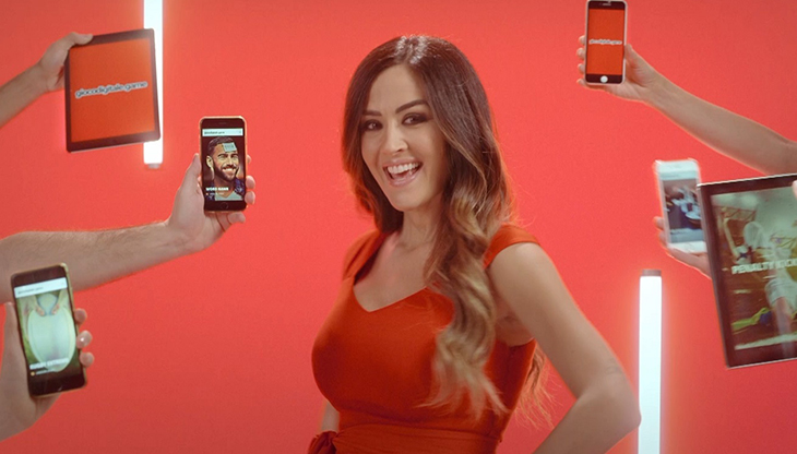 Giorgia Palmas è la protagonista del nuovo spot di GiocoDigitale.game