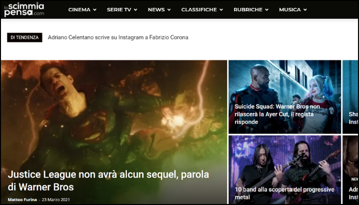 WebAds gestirà in esclusiva la raccolta pubblicitaria de La Scimmia Pensa 