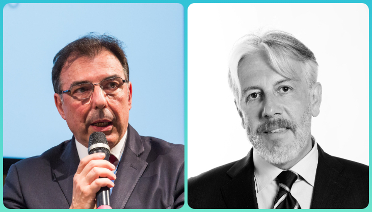 Da sin: Marco Pellegrinato e Guido Confalonieri