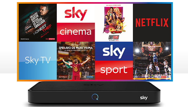 Sky lancia l'offerta "Prova Sky Q" con una nuova campagna pubblicitaria
