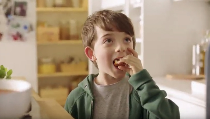 Un frame dello spot Star per Il Mio Gran Ragù