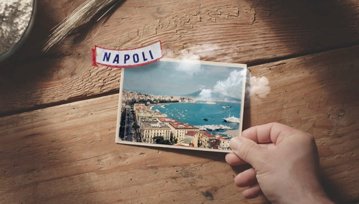 Un'immagine dello spot Mulino Caputo