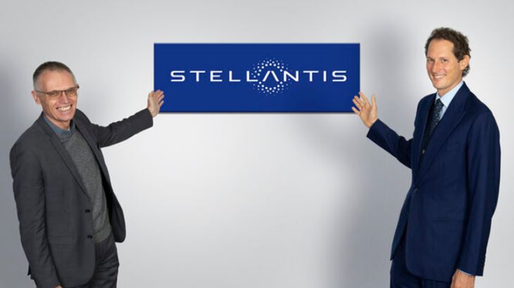 Da sinistra, Carlos Tavares e John Elkann